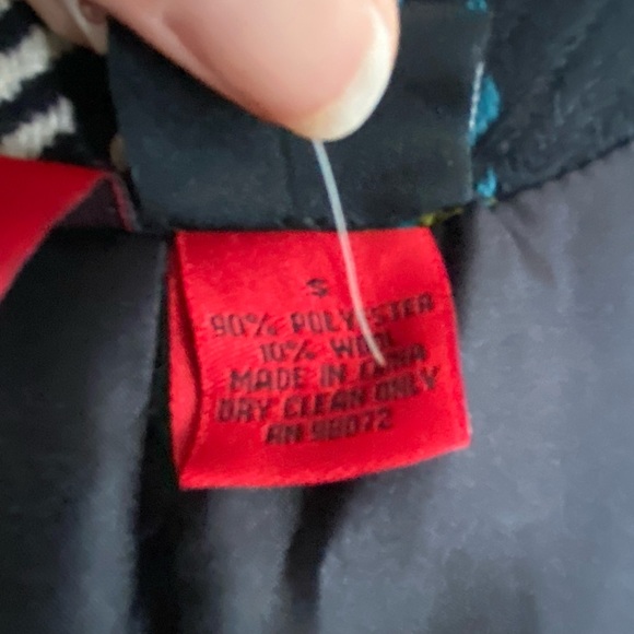 SOLD! Cejon Vest Capelet jacket layer piece houndstooth plaid new with tags Sz S - Picture 11 of 12